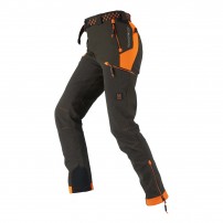 Pantalone Impermeabile UNIVERS MACCHIA U-TEX Elasticizzato Traspirante VerdeArancio