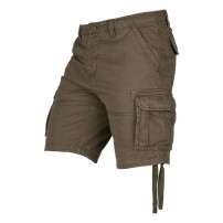 !!!!!UNIVERS -20%!!!!! Bermuda UNIVERS CARGO Stone Washed 100% Cotone Verde