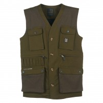 Gilet Caccia UNIVERS CANVAS Elasticizzato con Rinforzo RX-TEX