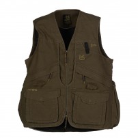 Gilet da Caccia UNIVERS CANVAS in Canvas elasticizzato Foderato in rete