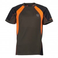 T-Shirt Tecnica UNIVERS ISEO Asciugatura Rapida Verde/Orange