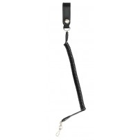 VEGA HOLSTER Correggiolo con Moschettone e Finali Termofusi in Pelle Nero cod.1V20