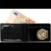 VEGA HOLSTER Portafoglio Portatesserino con Porta Placca estraibile predisposta per Placca Carabinieri cod. 1WE01