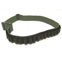 VEGA HOLSTER Cartuccera multicalibro 12 e 20 da 30Celle Elastiche Verde cod.2CC40