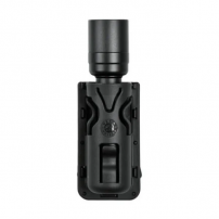PortaPila VEGA HOLSTER in polimero ad iniezione da cinturone con regolazione a vite Nero cod.8VP63