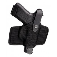 VEGA HOLSTER VEGAFORM Fondina 2Usi Fianco/CrossDraw da cintura a canna scoperta e sgancio rapido Glock Nero cod.FF204