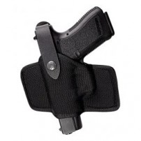VEGA HOLSTER VEGAFORM Fondina MANCINA 2Usi Fianco/CrossDraw da cintura a canna scoperta e sgancio rapido Glock Nero cod.FF204SX