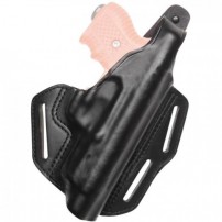 VEGA HOLSTER Fondina in cuoio da cintura con sgancio rapido a bottone a 3 asole per JPX4 PIEXON