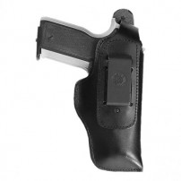 VEGA HOLSTER Fondina da cintura in cuoio 4 USI con clip acciaio cod.ID140N