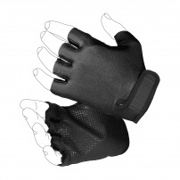 Guanto da Tiro VEGA HOLSTER SHOOTING Mezze Dita in Pelle Nero