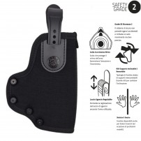 VEGA HOLSTER Fondina cordura da cintura Livello II per PIEXON JPX6 cod.PN273