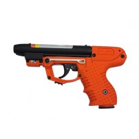 PIEXON JPX2 con Laser GEN2 Pistola Spray Anti Aggressione al Peperoncino Cartuccia 2 Colpi e Valigetta Nero/Arancio PX.8200.12N