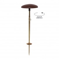 Seggiolino Girevole A1R Telescopico con altezza regolabile da 66 a 90 cm sedile imbottito