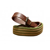 Cinghia per Fucile VENTURINI in nastro Elastico Antiscivolo 60-75cm Verde/Nocciola