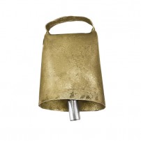 Campanaccio Medio VENTURINI in Ottone Invecchiato 52x37x28mm