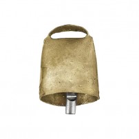 Campanaccio Piccolo VENTURINI in Ottone Invecchiato 43x32x26mm