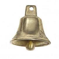 Campanella Tonda VENTURINI in Ottone Fuso Bocca 5cm