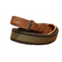 Cinghia per Fucile VENTURINI in nastro Elastico Antiscivolo 60-75cm Verde/Marrone