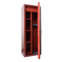 VIRO Armadio Porta Fucili 5 posti-Ripiani-Tesoretto LEGNO 4493TML