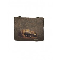 Borsa Grande UNIVERS CINGHIALE CACCIA Verde