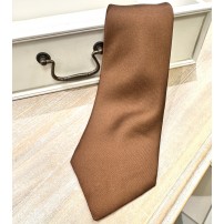 Cravatta E.MARINELLA per BERETTA in 100% Seta tinta unita Ghianda