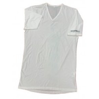 T-shirt Intima Tecnica D.FENSTEC Collo a V Bianco