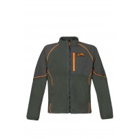 Pile ZOTTA FOREST BRONZE MAN con rinforzi Antispino Verde con inserto Arancio