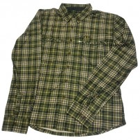 Camicia ZOTTA FOREST FLORIDA MAN Micropile Dark Green Quadri