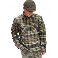 Camicia ZOTTA FOREST SELLA MAN 100% Cotone GreenPlaid