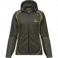Giacca Idrorepellente ZOTTA FOREST YORK WOMAN JACKET con profili Giallo Fluo