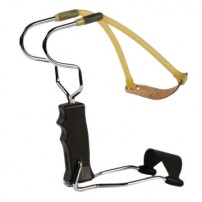 ADVANCE GROUP Fionda in metallo con poggia braccio Cromata cod.460002