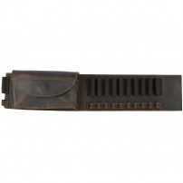 Artipel Cartuccera per Carabina con Tasca 20Celle Elastiche sino Calibro 300WM Marrone cod.CA07