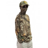 Maglia Manica Lunga BROWNING TEAMSPIRIT con Cappuccio Traspirante RealTree Edge