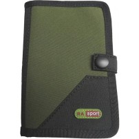RA SPORT Portalicenza ORIZZONTALE Verde Rifinito Nero