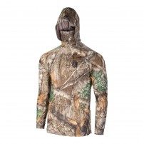 Maglia Manica Lunga BROWNING TEAMSPIRIT con Cappuccio Traspirante RealTree Edge