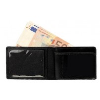 VEGA HOLSTER Portafoglio Portatesserino con Porta Placca da incollare estraibile Cod.1WE09