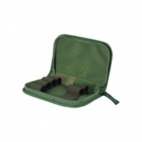 VEGA HOLSTER Borsetto Porta 6 Strozzatori in cordura Verde cod.2GC53