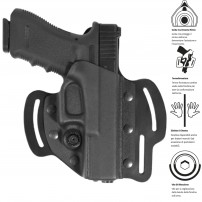 VEGA HOLSTER PANCAKE FLAT Fondina Porto Occulto in bimateriale per Beretta 92 cod.FL800