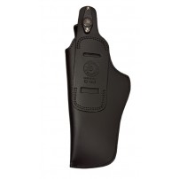 VEGA HOLSTER Fondina 4 Usi Interna-Esterna-Ambidestra in pelle Clip Accciaio per Beretta CZ Glock S&W Tanfoglio Taurus cod.ID140