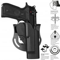 VEGA HOLSTER SHOCKWAVE Fondina Liv.II Beretta 92/96/98/98FS cod.SHWC000