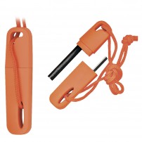 ACCIARINO con astuccio impermeabile colore ARANCIONE
