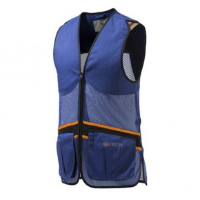 Gilet da Tiro BERETTA COMPETITION FULL MESH Blu