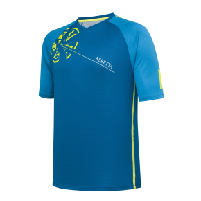 T-Shirt BERETTA BULLSEYE Elasticizzata Traspirante BlueTwilight