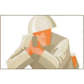 BERSAGLIO difesa esercito 2 stampa a 4 colori 50x70 Conf. SINGOLO BERSAGLIO cod.899