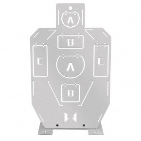 WOSPORT WST Shooting Training Metal Target Bersaglio per armi ad aria compressa cod.WO-TG21SL