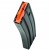 DURAMAG SS Caricatore AR15 calibro 223/5.56 in Acciaio Inox da 29 colpi, T360 Nero, Elevatore Arancione, Molla Everflex