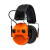 Cuffie da Tiro BERETTA EARMUFF Elettroniche 32dB SNR Arancio