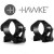 HAWKE PRECISION STEEL 23016 Anelli a sgancio rapido da 30mm H 7mm MEDIO