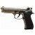 BRUNI 92 CAL.8MM NIKEL Replica Beretta 92 Pistola a salve calibro 8mm NIKEL Cod.BR-1300N