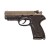 BRUNI P4 CAL.8mm NIKEL Replica BERETTA PX4 Pistola a salve calibro 8mm Cod.BR-2600N